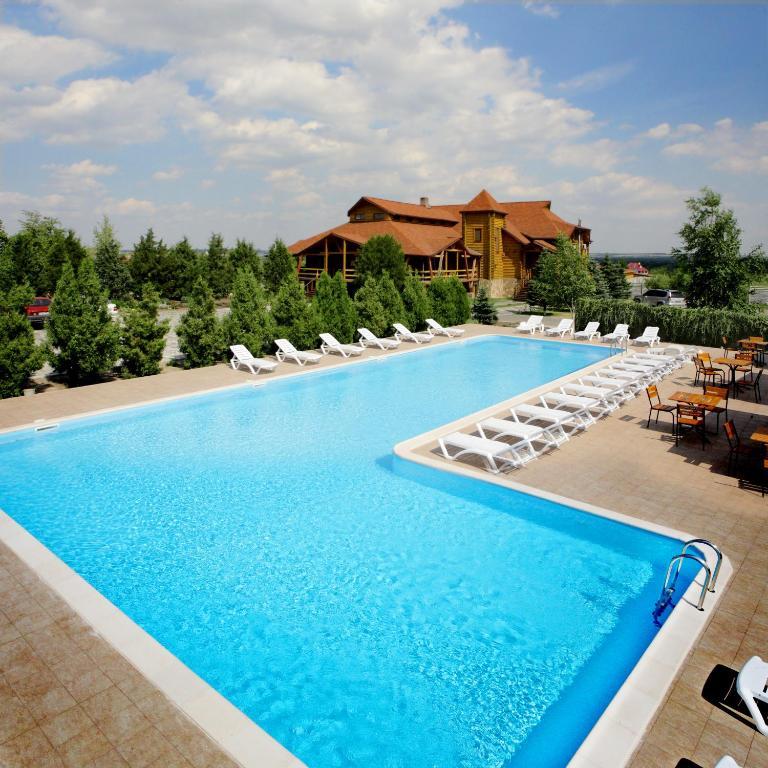 Panska Hata Hotel Nyzhnya Khortytsya Exterior photo